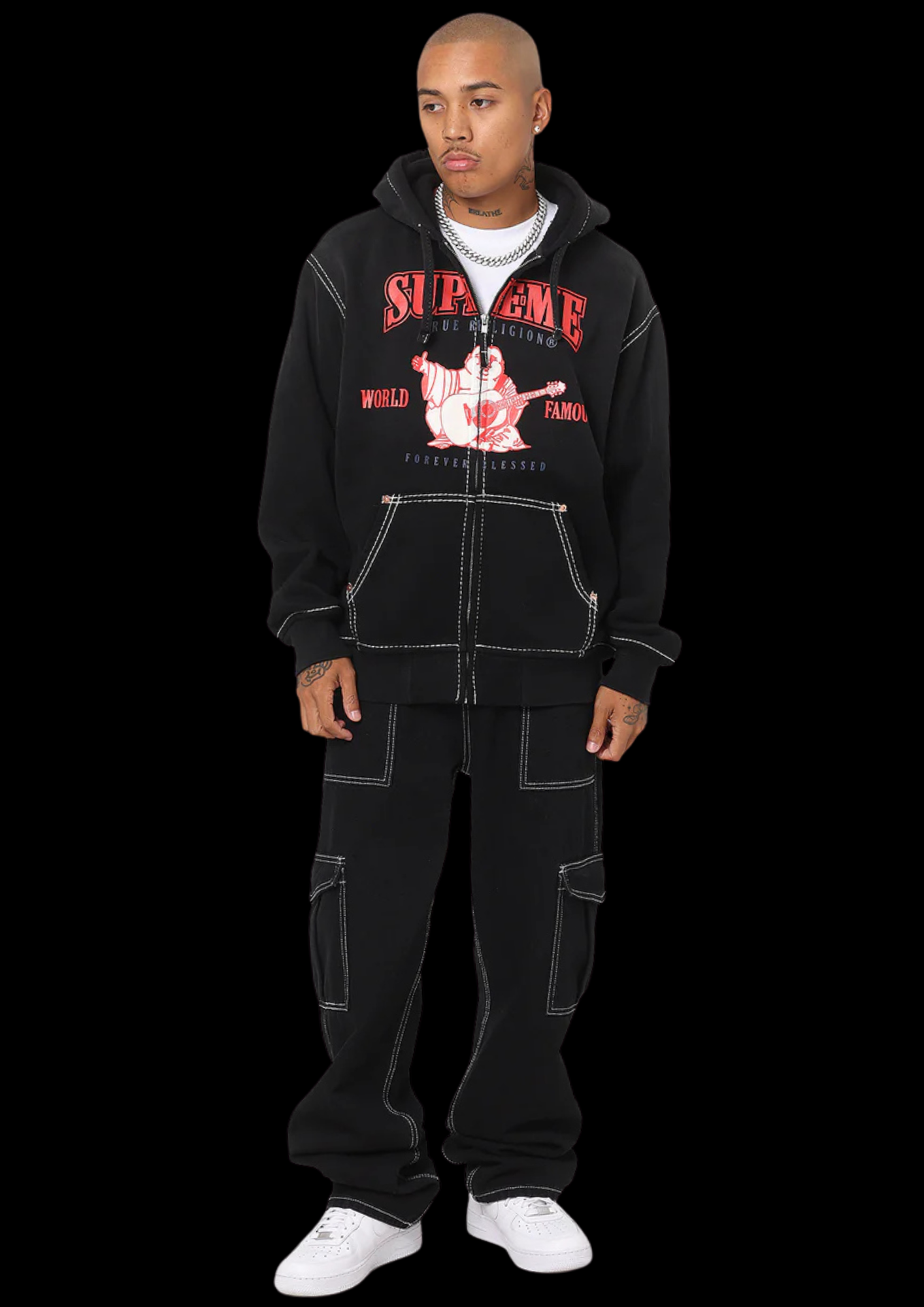 'TRUEY X SXPREME' HOODIE ♱