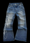 'LUVPOEM' FLARED JEANS ♱
